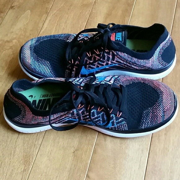 Nike Other - Sale pending Nike Free 4.0 Flyknit Multicolor Mens